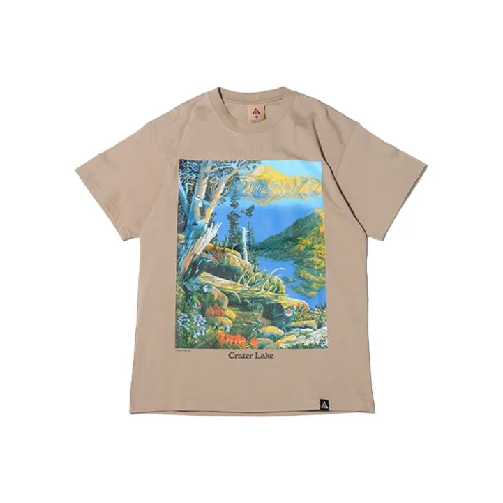 Nike ACG T Shirts Men's Khaki