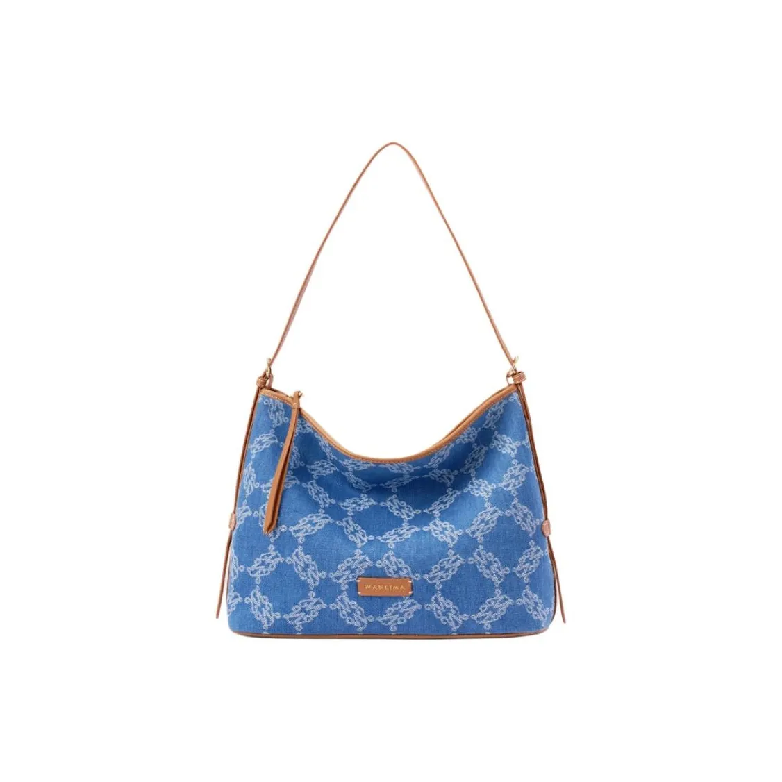Wanlima Ткань Бродяга Сумка на плечо Большая Женская Синяя