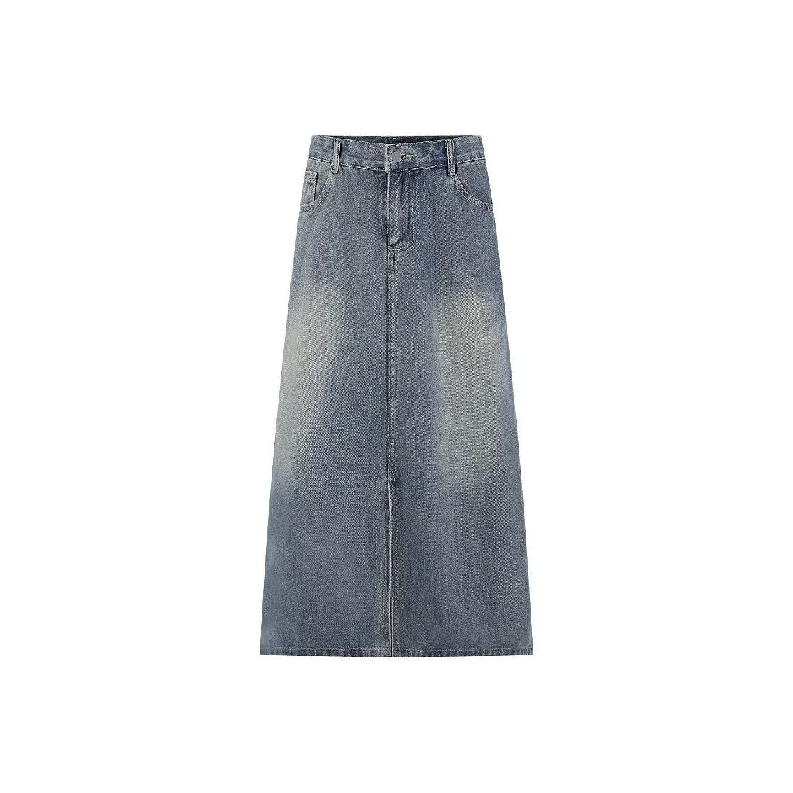 MA JOURNEE Denim Long Skirt Women's Blue