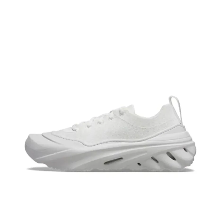 Crocs Wear Resistant Low Top Casual Shoes Unisex White
