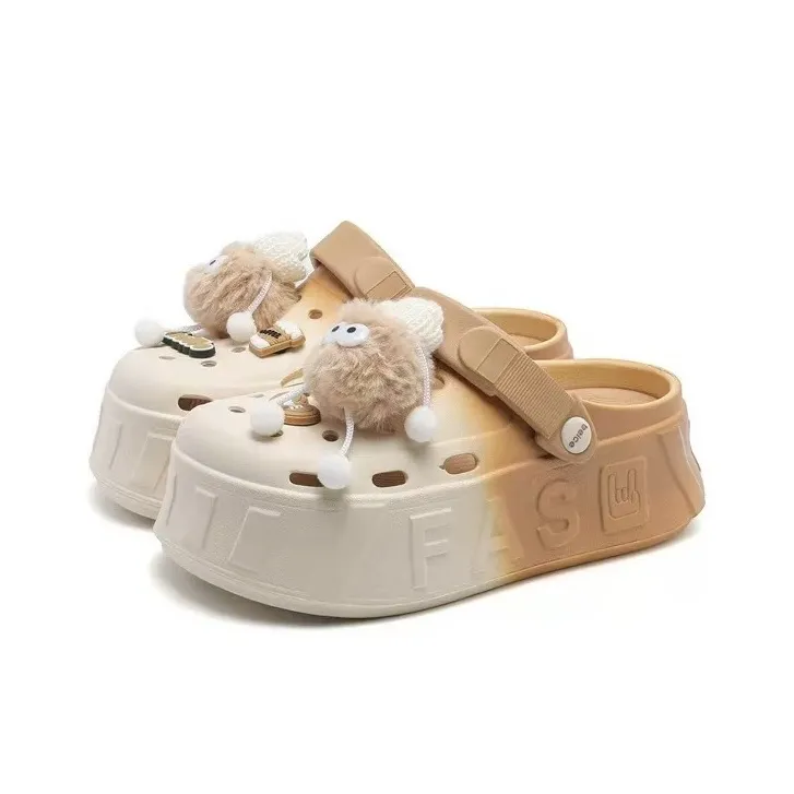 Mr.shang Сабо Женские Pom Бежевый