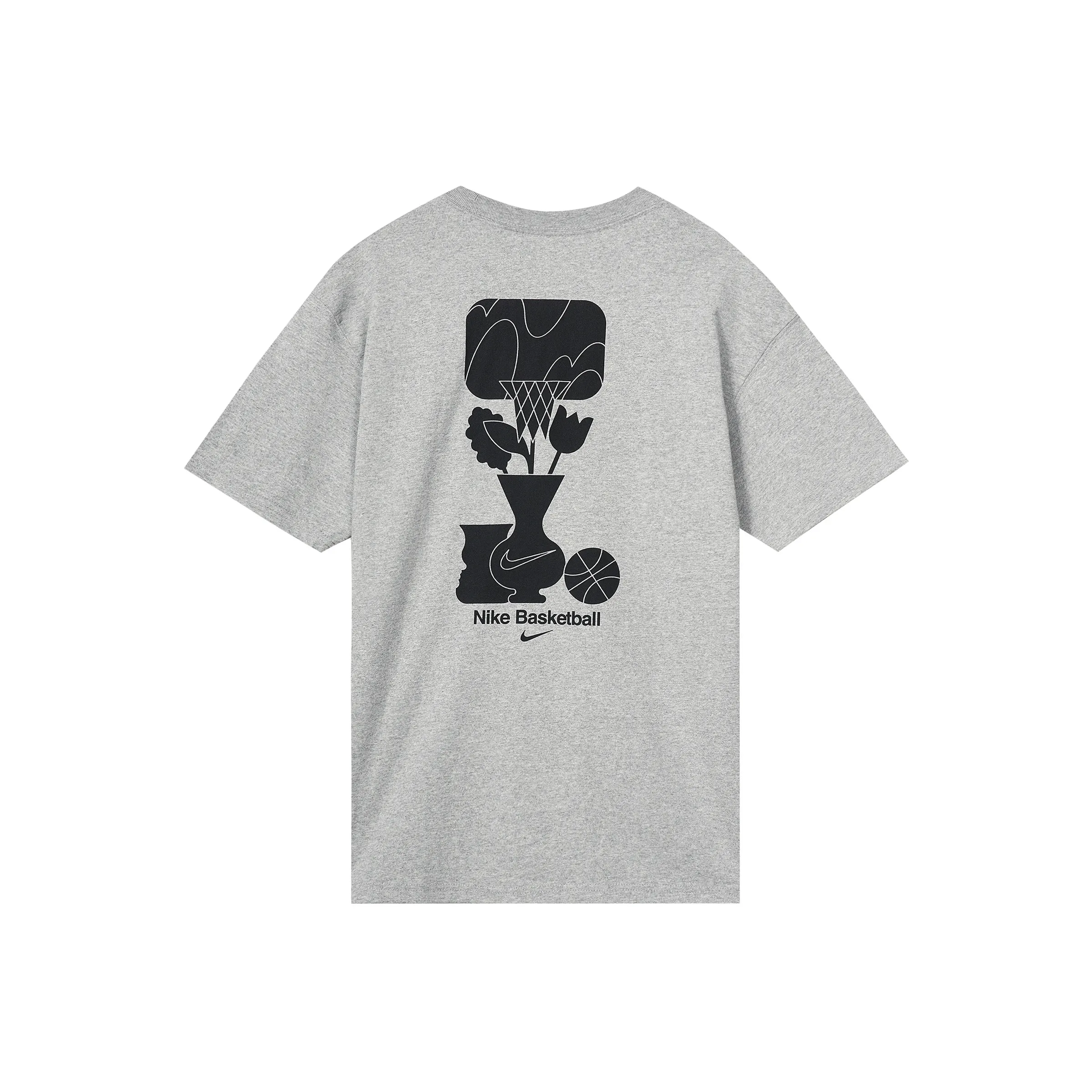 Nike T Shirts Men's Dark Gray