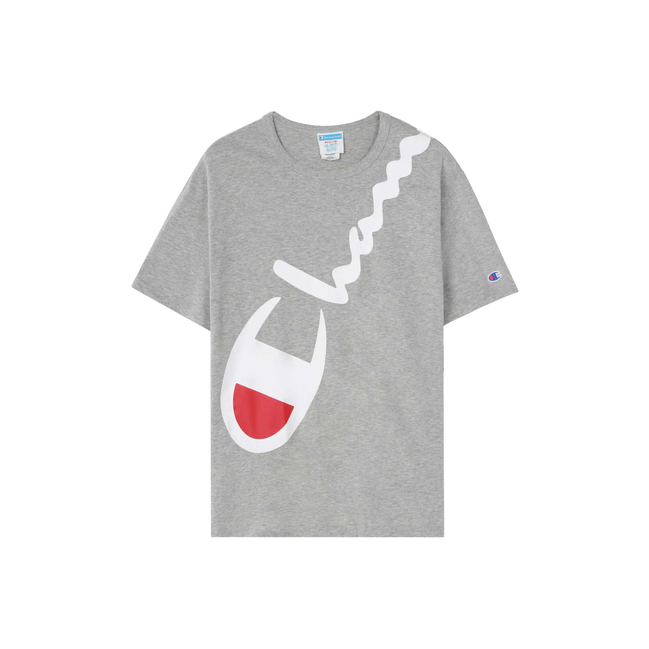 Champion T-Shirt US Version Unisex Gray Чемпион T-Shirt США Унисекс Серый