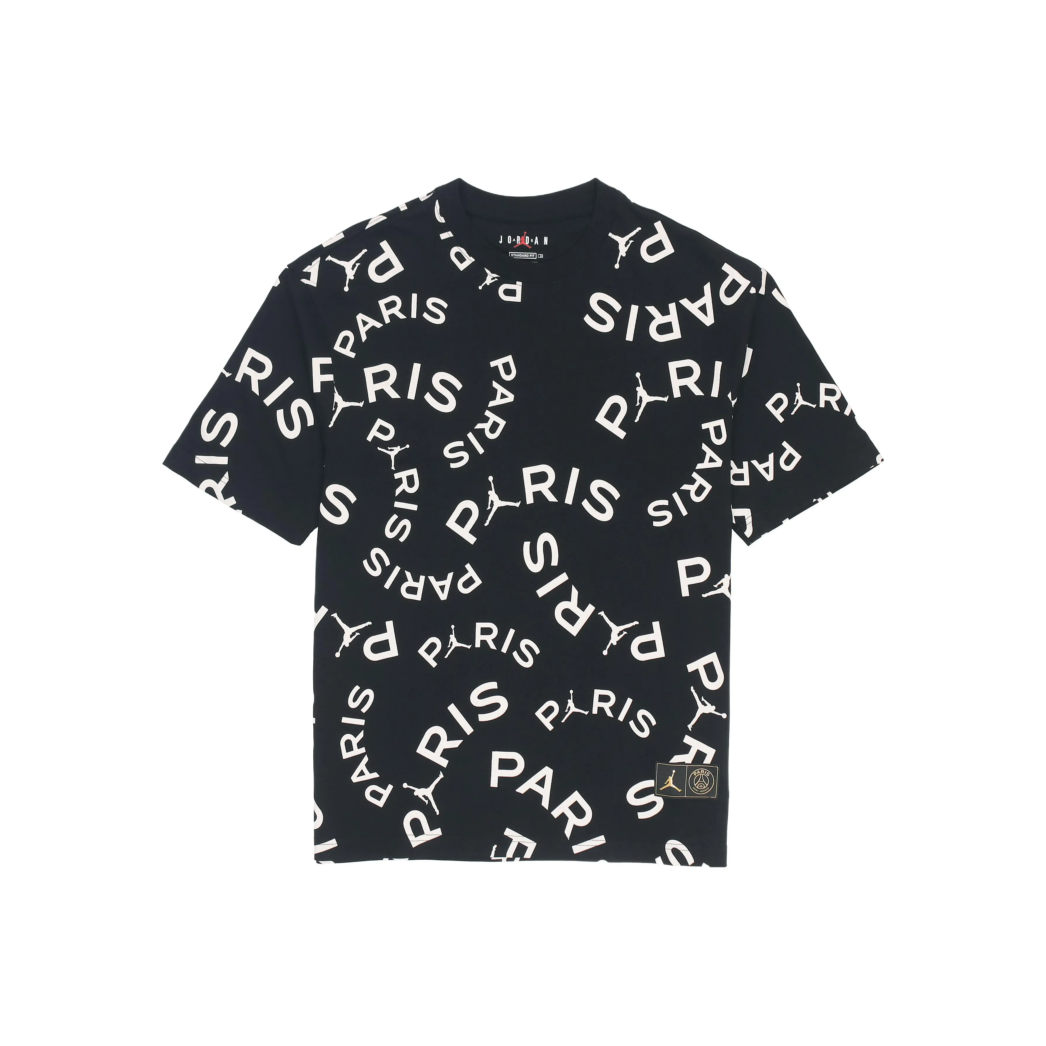 Jordan Paris Saint Germain T-Shirt Мужская Черная