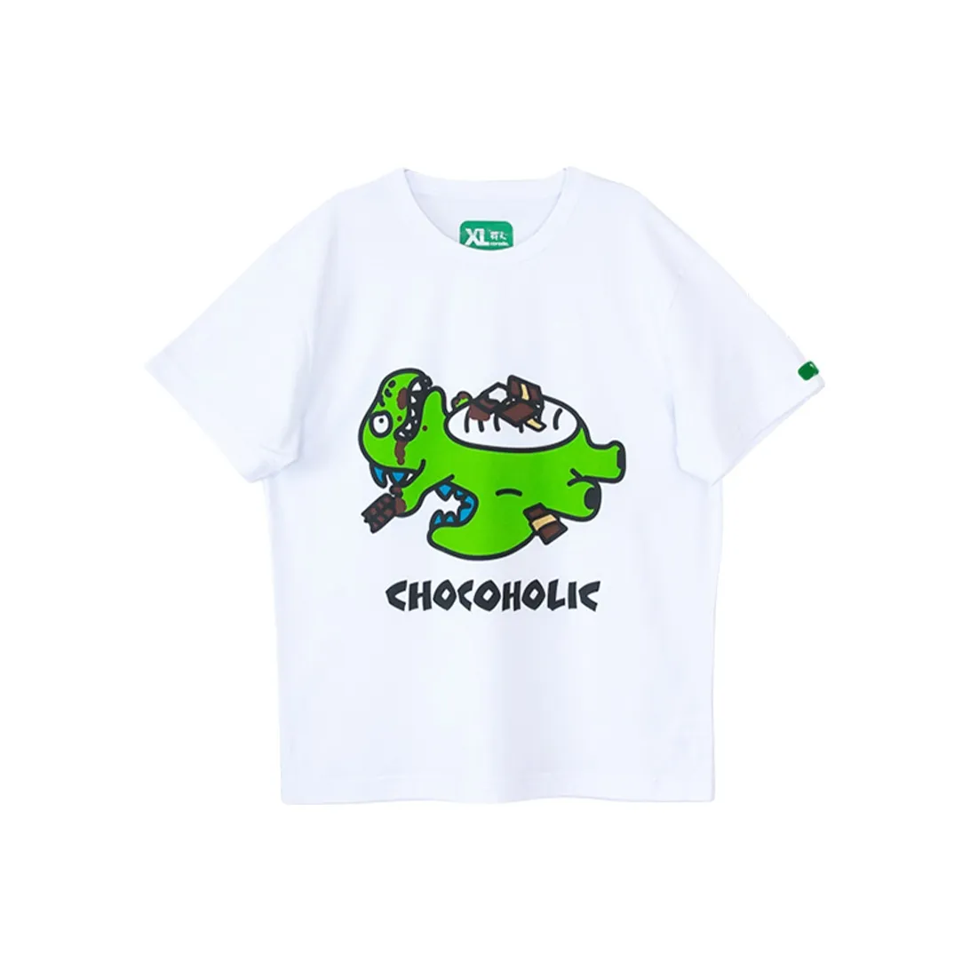 Corade Прямой крой T-рубашка Унисекс Белый