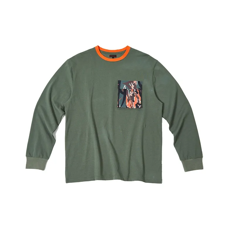 CLOT T Shirts Men's Olive Green