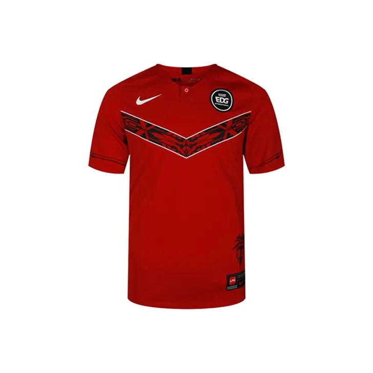 Nike x Lpl T Shirt Men's Gym Red