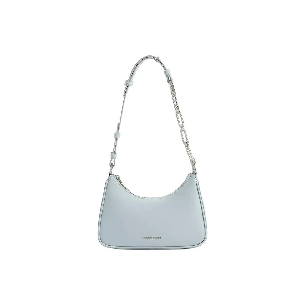 CHARLES KEITH ПУ (полиуретан) Седло Сумка Сумка через плечо Женская Морская соль Синий