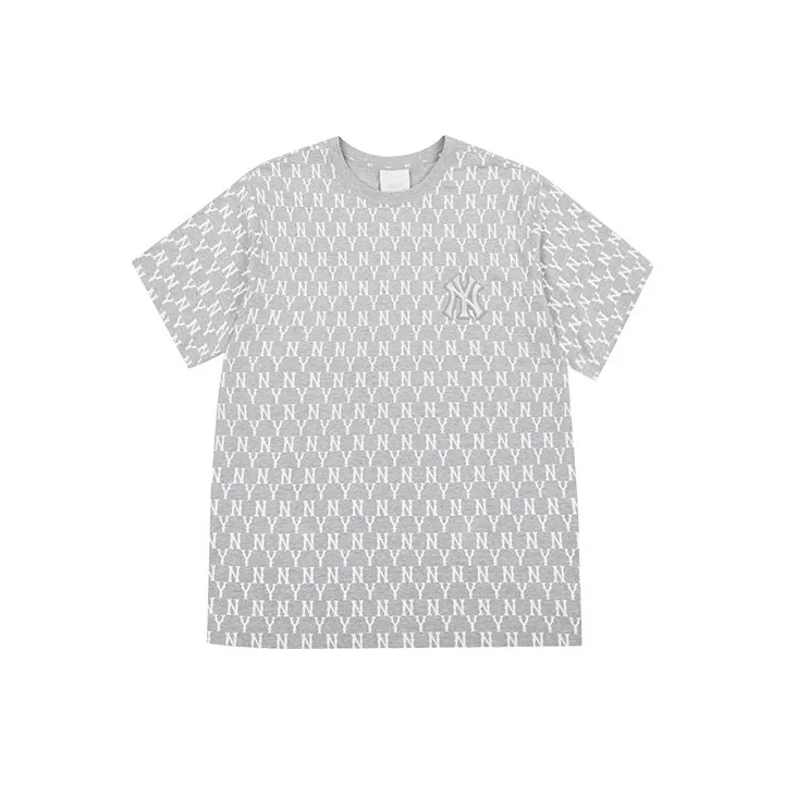 MLB Set-in Sleeve T-Shirt Unisex Gray