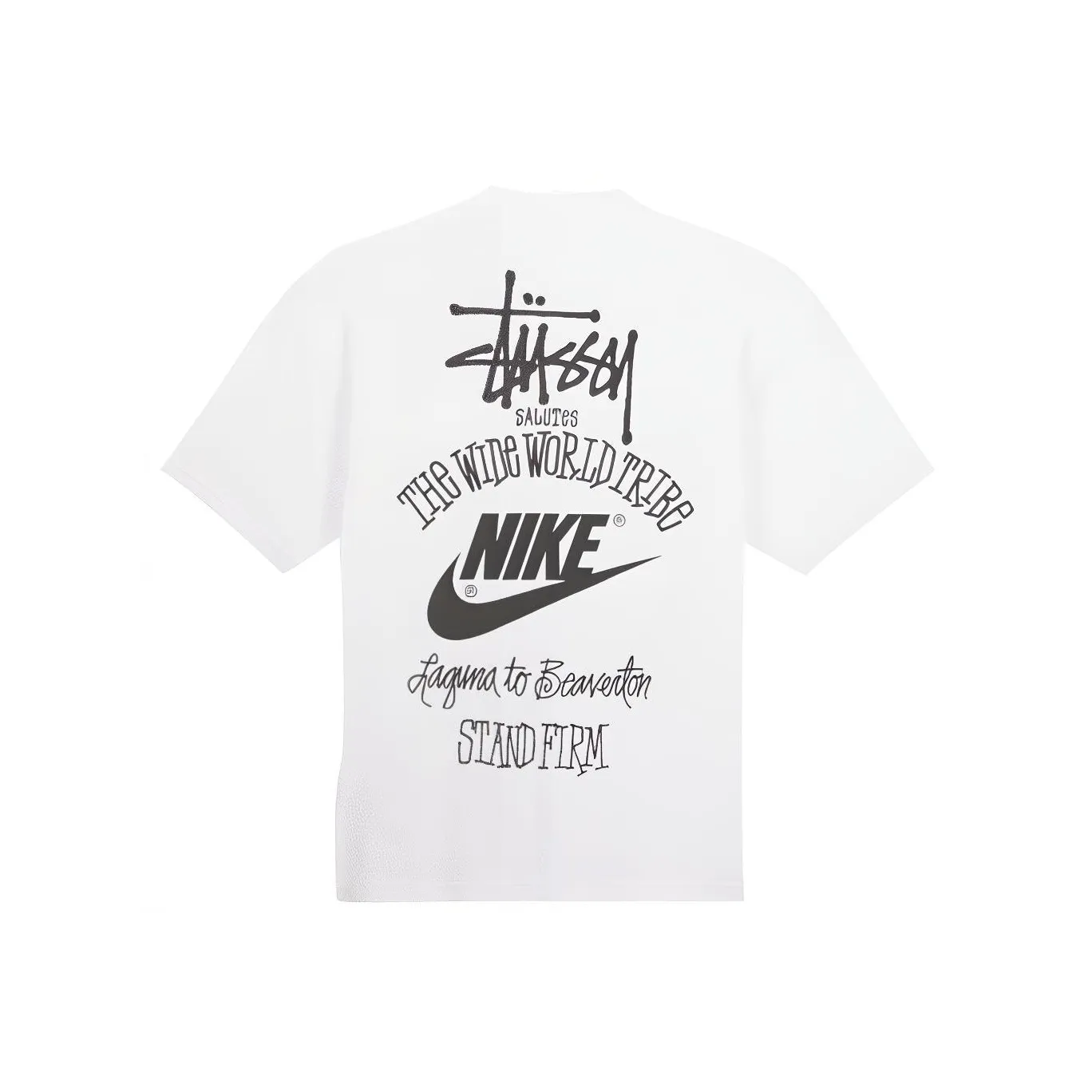 Nike X Stussy The Wide World Tribe T Shirt