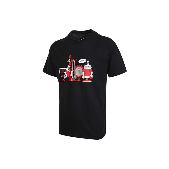 Nike Мужские черные футболки
