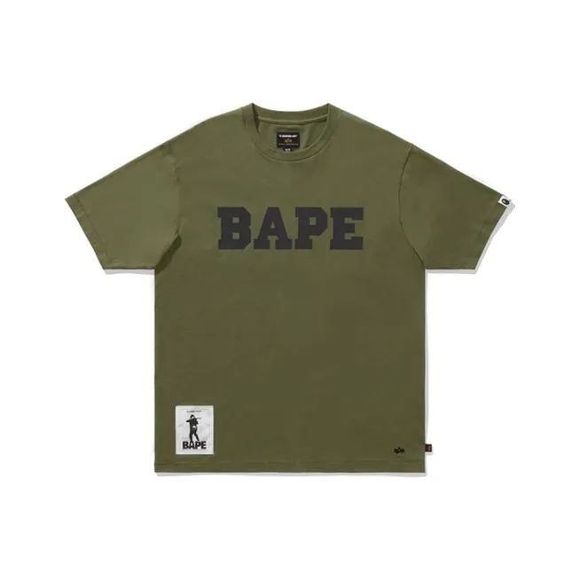 Bape Bape 1st Camo Sleeve Pocket Tee