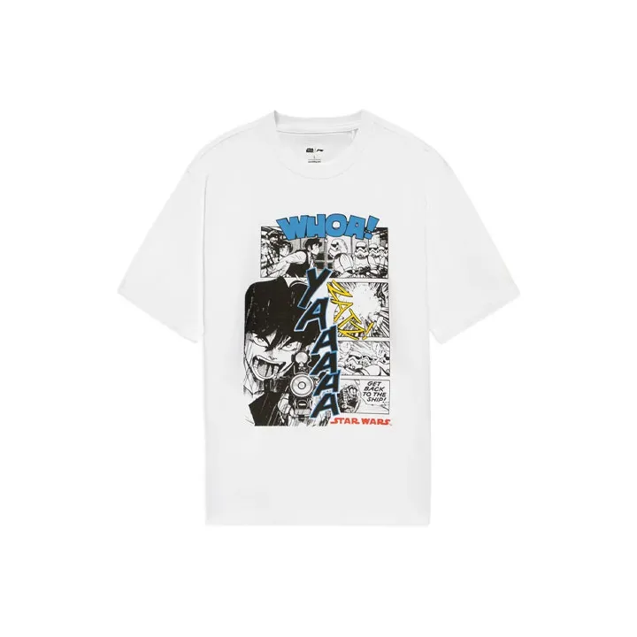 LiNing x Disney T Shirt Men's White