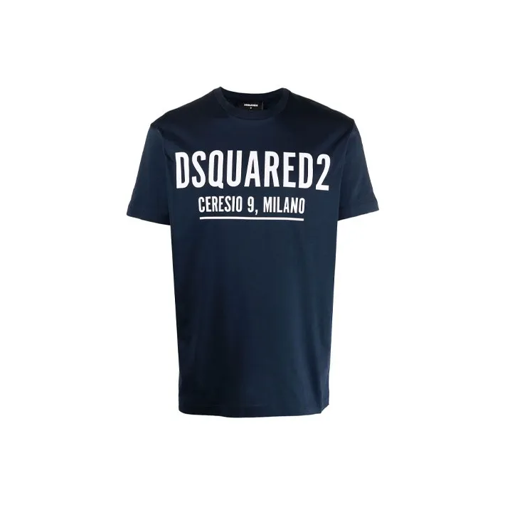 DSQUARED 2 Синий Мужской T-Рубашки