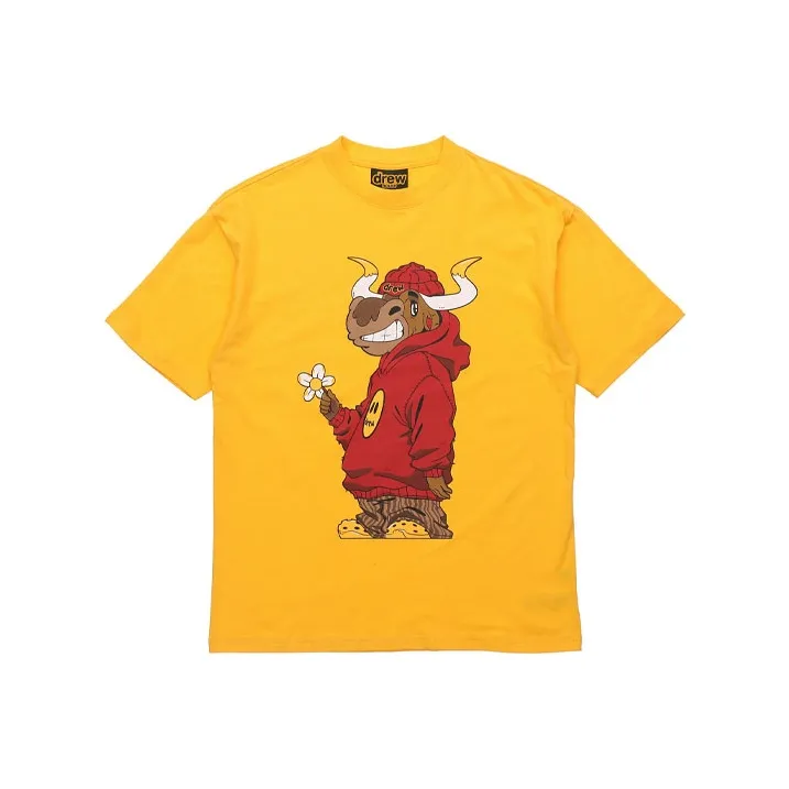 Drew House Smiley Collection Желтая Унисекс Футболка