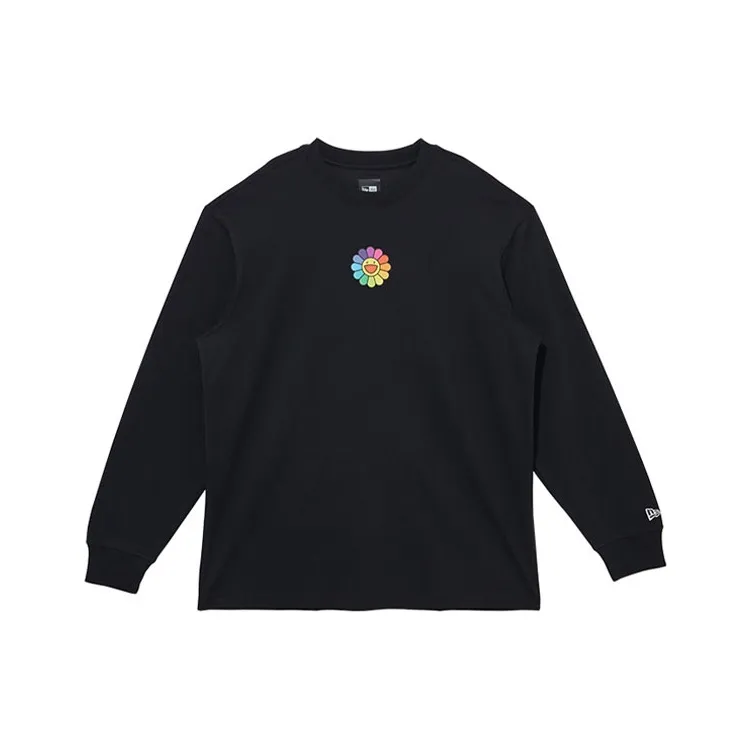 New Era X Takashi Murakami Flower Flag Relaxed Fit L/S Tee
