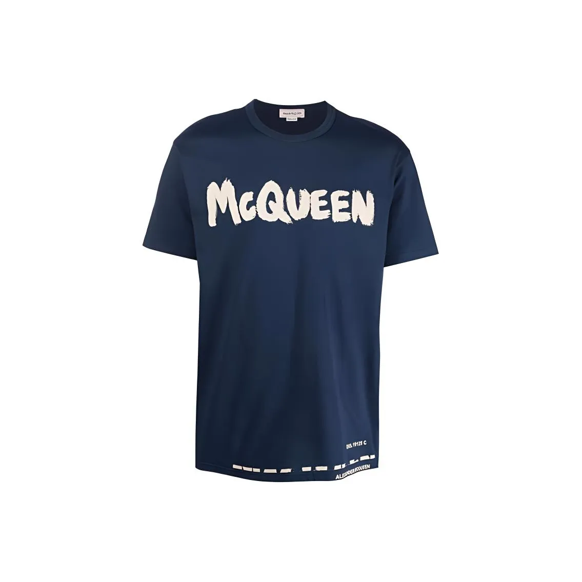 Alexander McQueen T Shirts Men's Blue