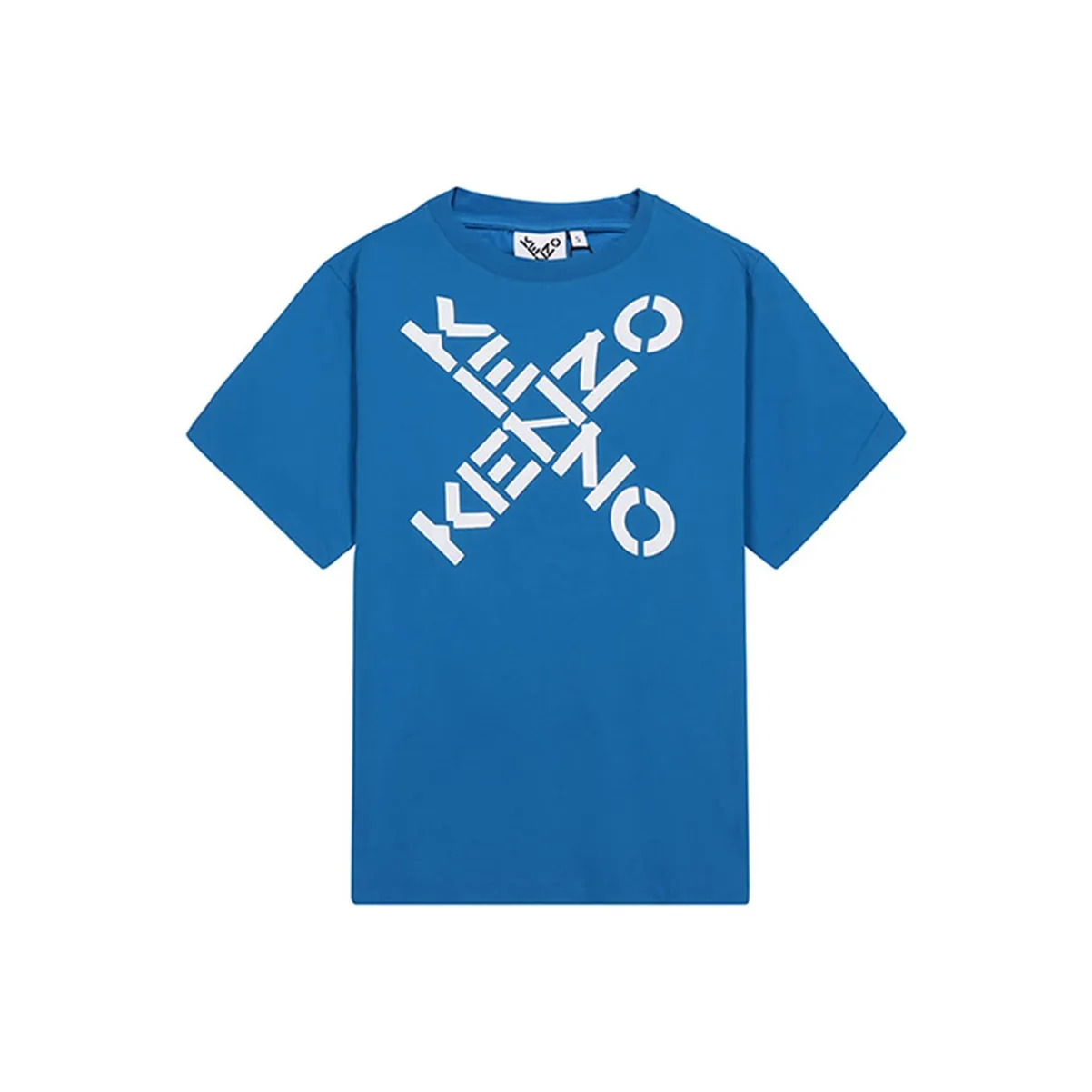 KENZO SS21 Sport 'Big X' T-Shirt Blue