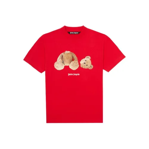 PALM ANGELS Красный Мужские Рубашки