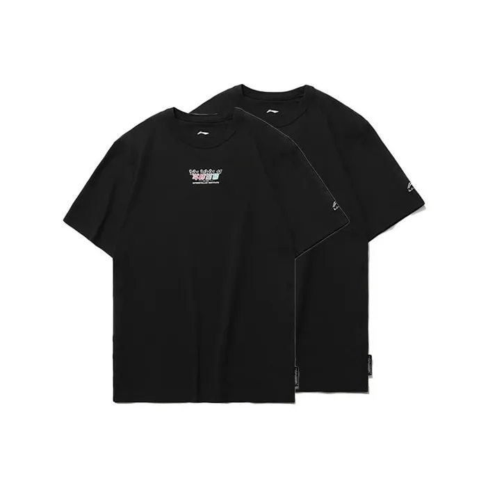 LiNing Sports Fashion Collection T Shirt Men's Black