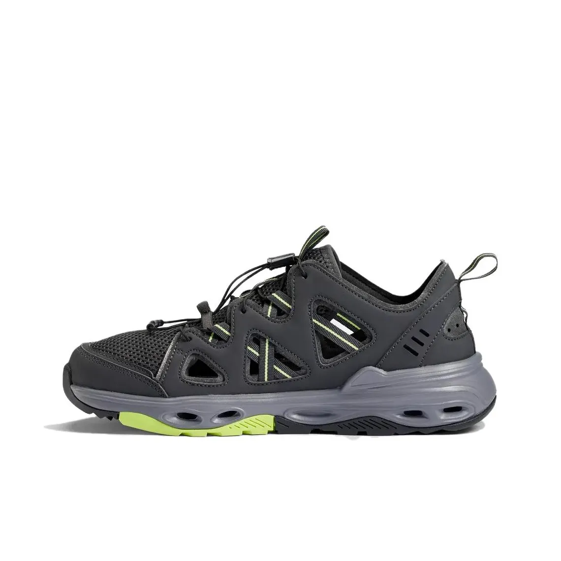 DECATHLON ODS Slip Resistant River Trekking Shoes Men's Black Gray