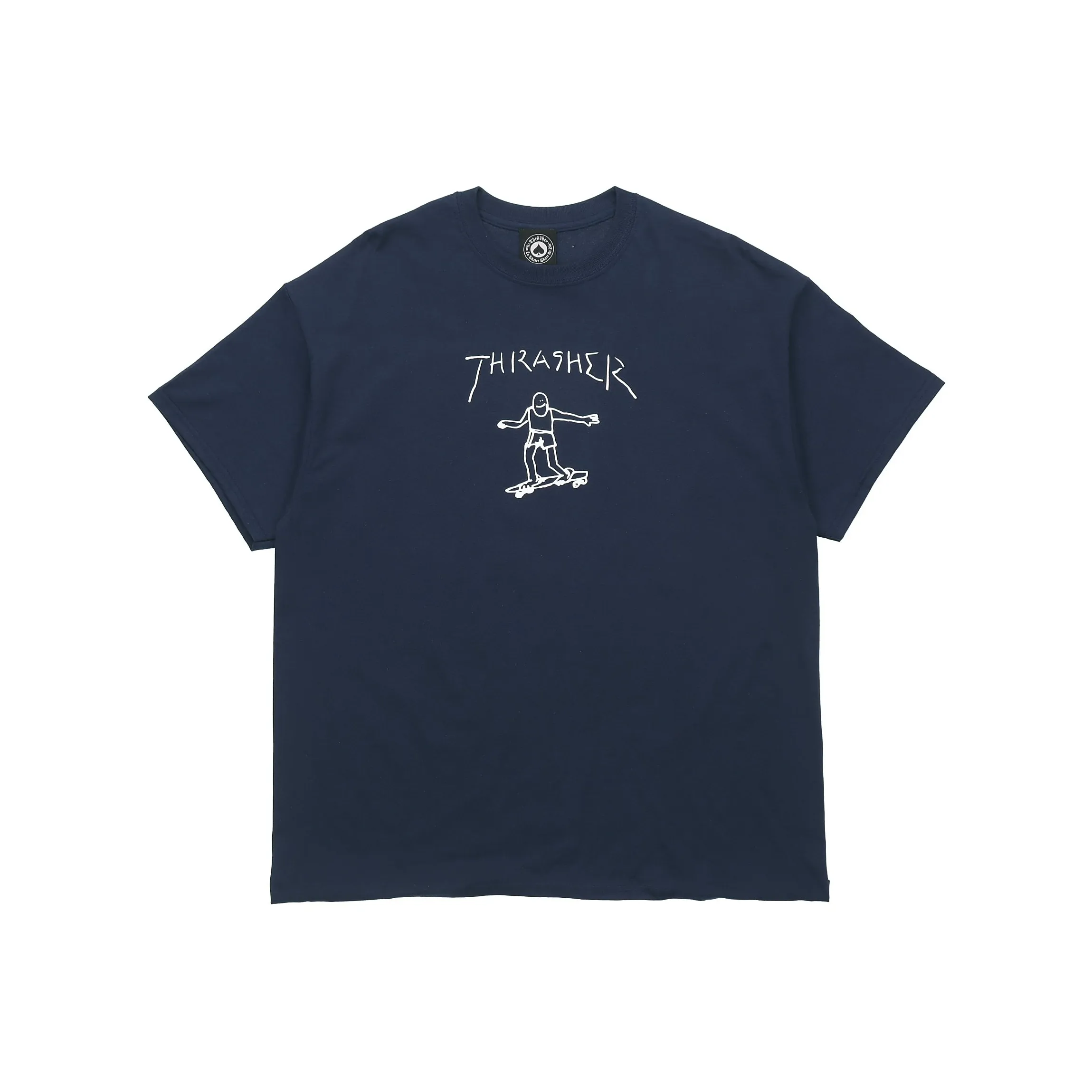 Thrasher T Shirt US Version Unisex Navy Blue