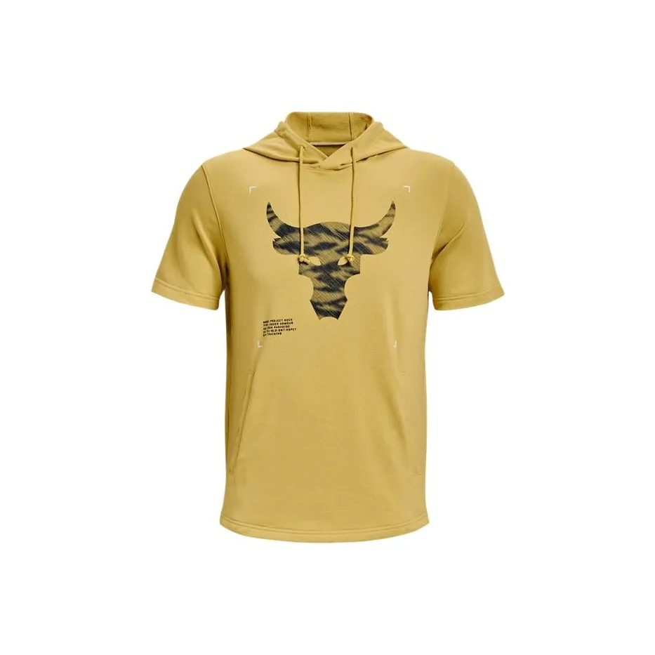 Under Armour Rock T Shirt Мужская Желтая