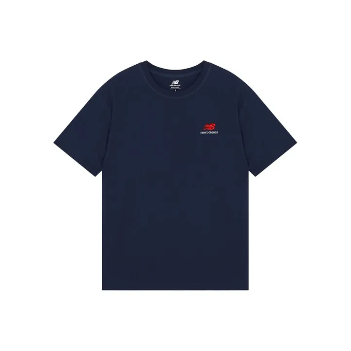 New Balance совместная футболка T Унисекс Темно-синий