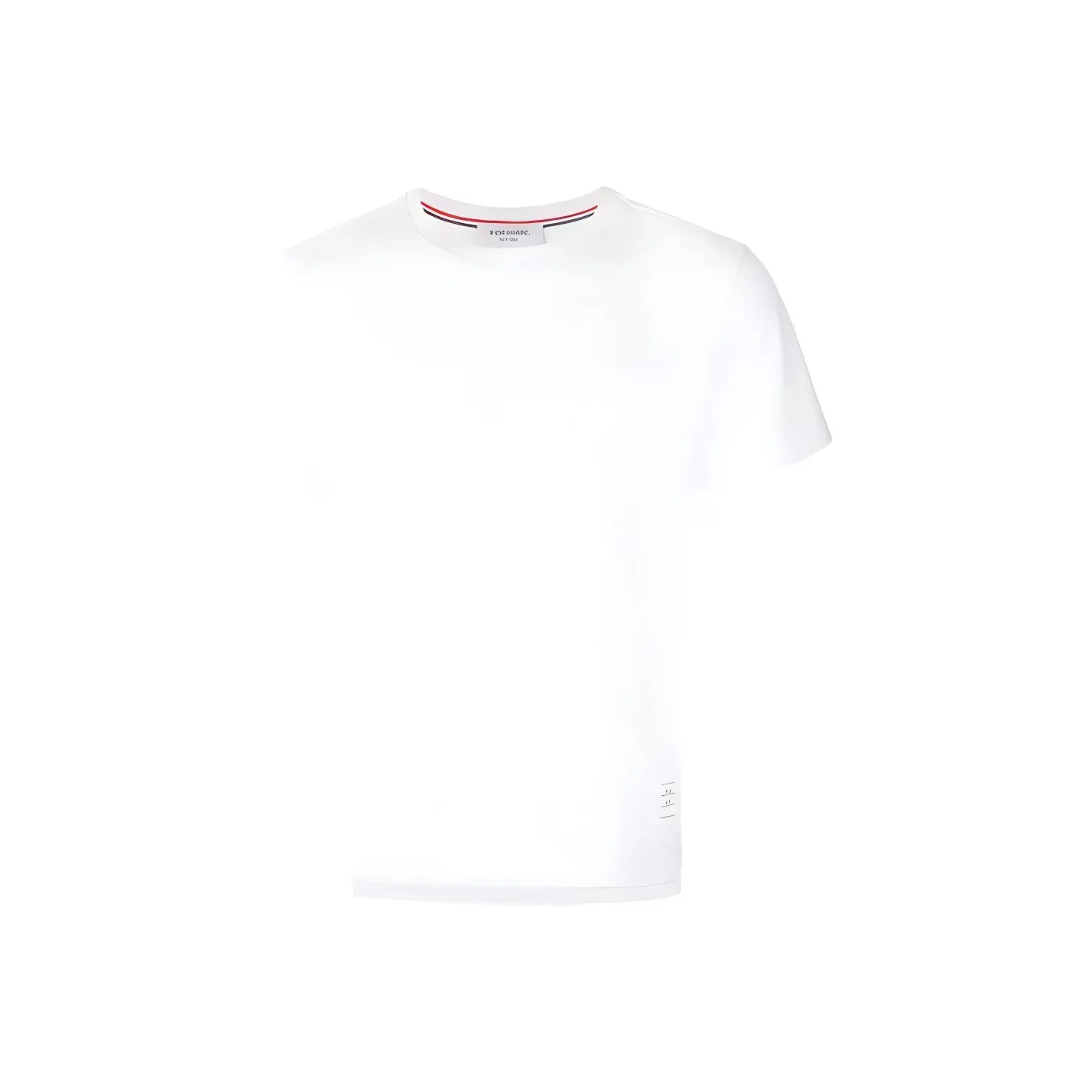 THOM BROWNE Белая Мужская T-рубашка