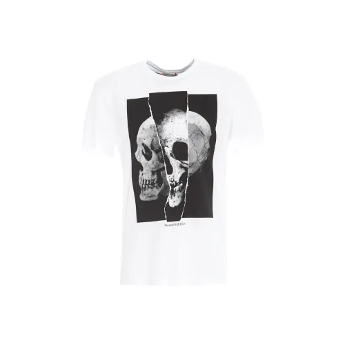 Alexander McQueen Белая Мужская Рубашка