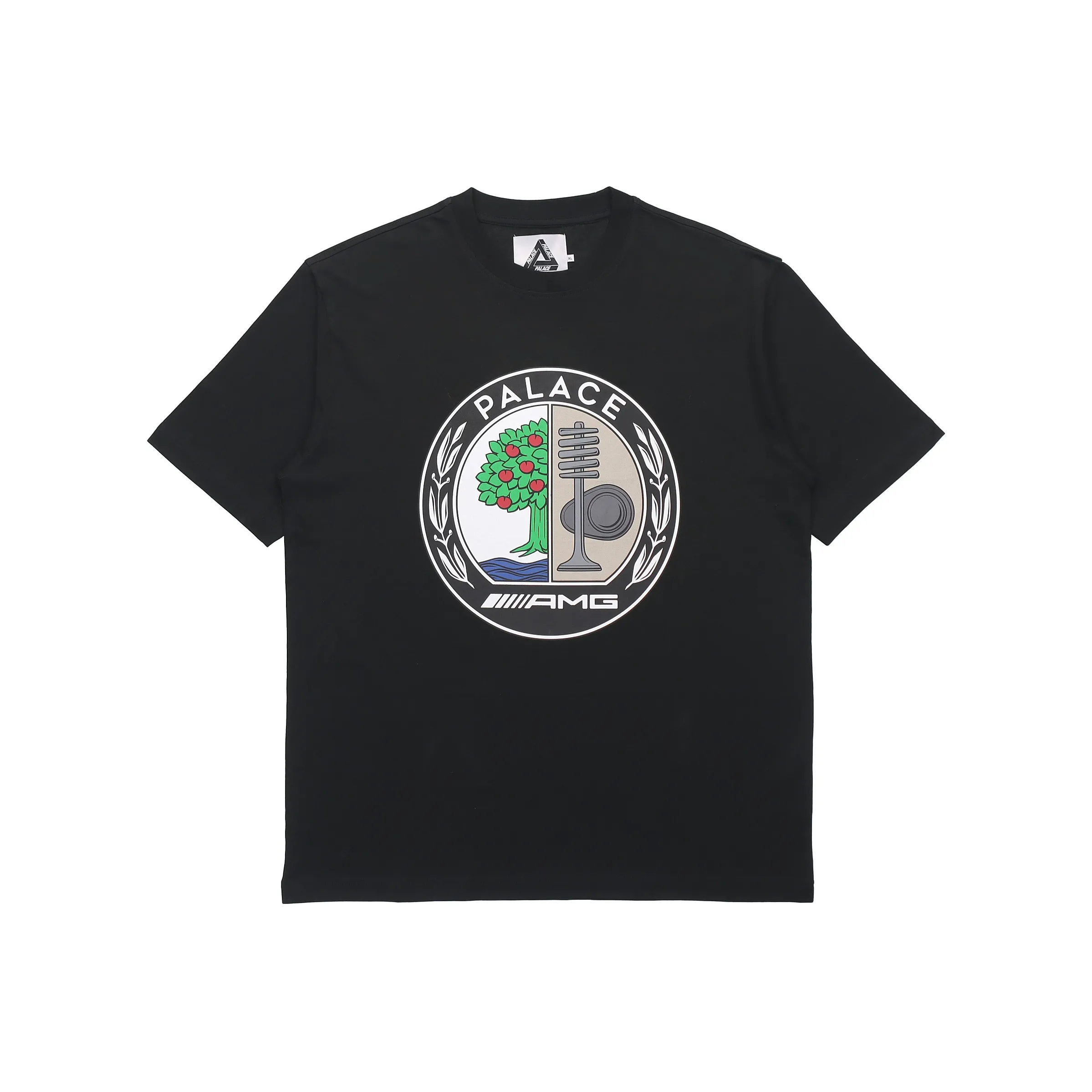 Дворцовый черный унисекс футболка
