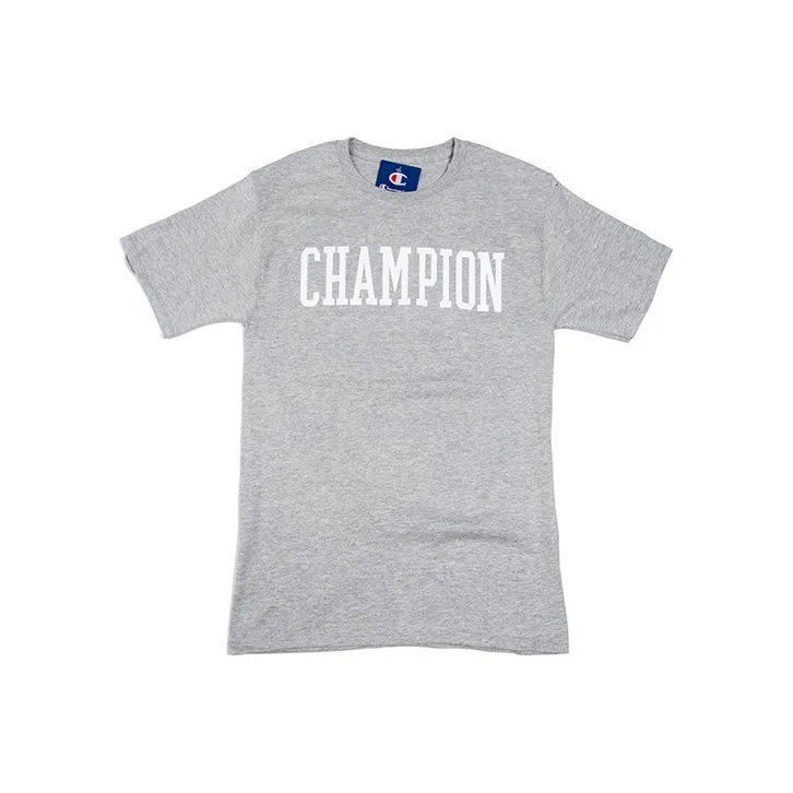 Champion T-Shirt US Version Unisex Gray Чемпион T-Shirt США Унисекс Серый