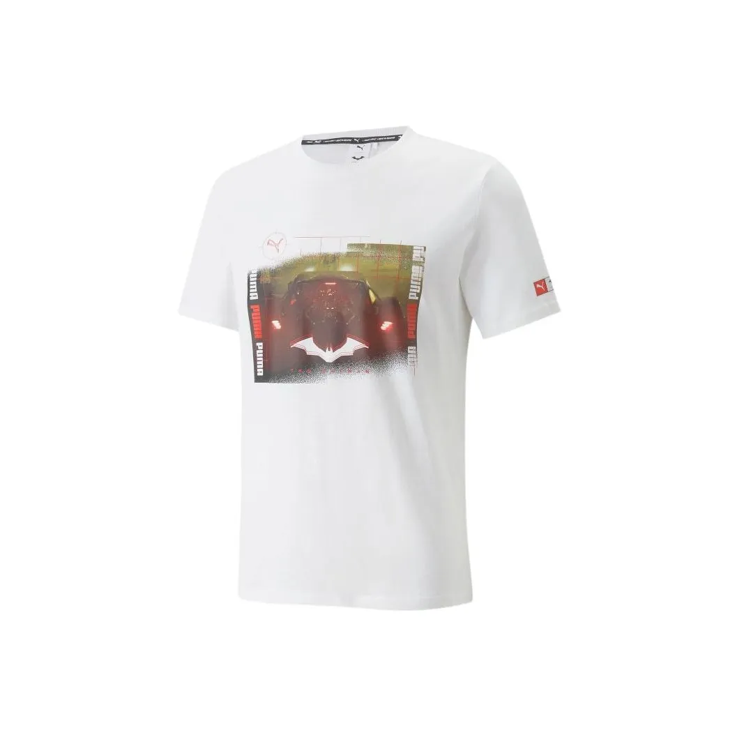 PUMA BATMAN T Shirts Men's White