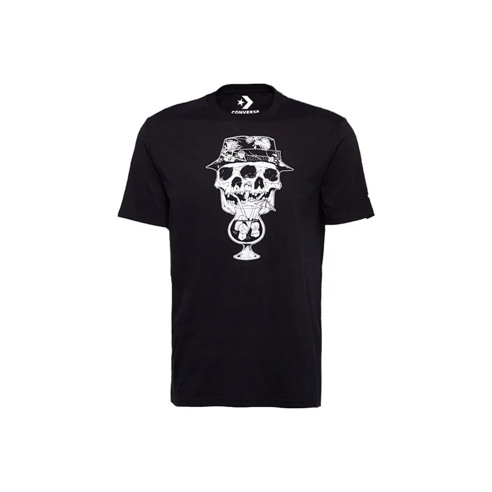 Converse T Shirts Men's Black