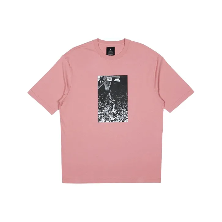 Джордан Розовый Мужской T-Рубашки