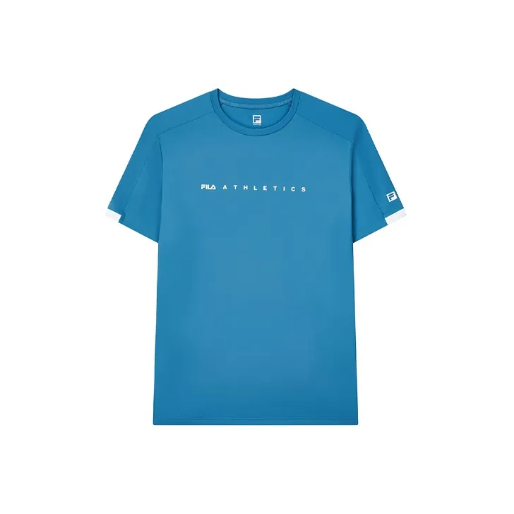 FILA ATHLETICS Вспышка Бабочка Синий Мужская Футболка