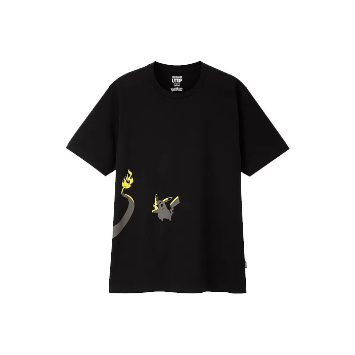 UNIQLO x Pokémon , T Shirt Unisex Black