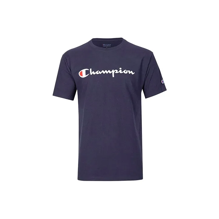 Champion T-Shirt US Version Unisex Dark Blue