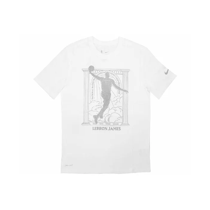 Nike Dri Fit Белый Мужской T-Рубашки