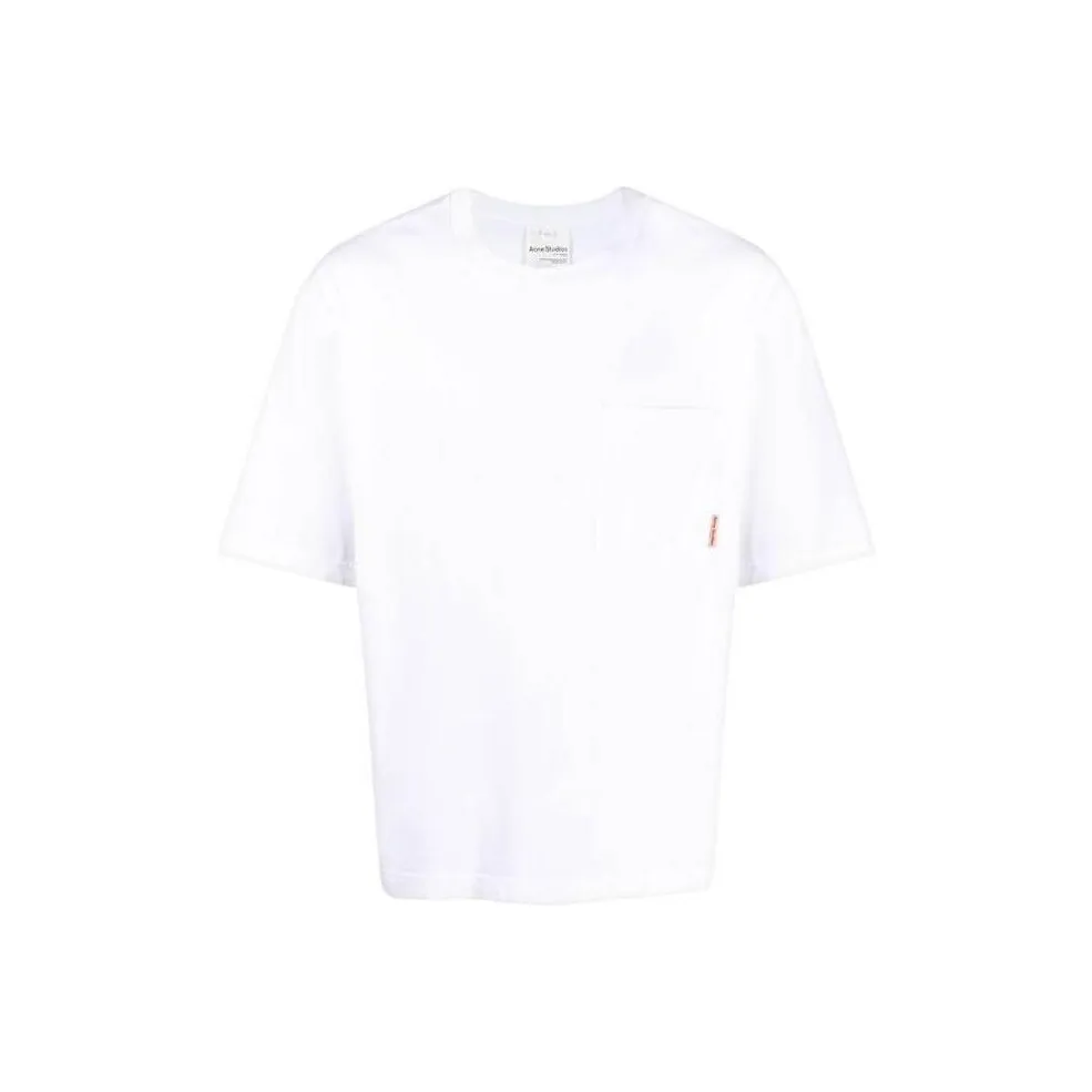 Acne Studios Pocket Detailed Crewneck T Shirt