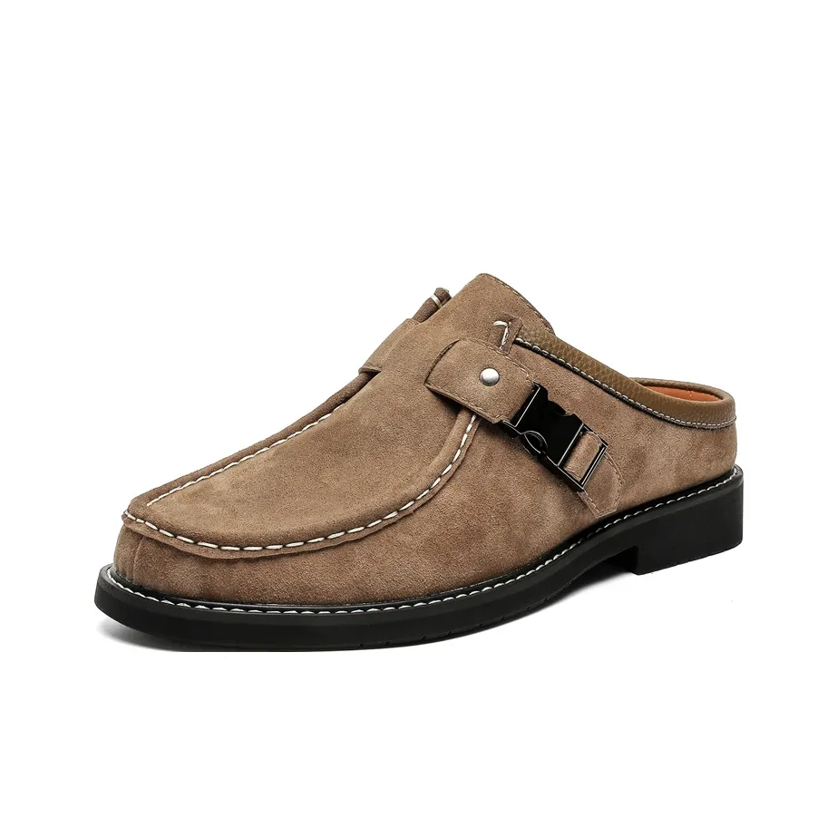 MODENGPAN Резиновая подошва противоскользящие быстросохнущие домашние тапочки для мужчин