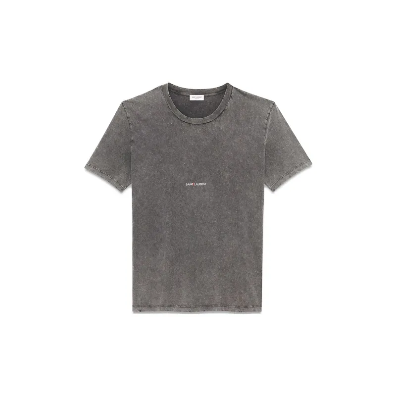 SAINT LAURENT Logo Rive Gauche T Shirt