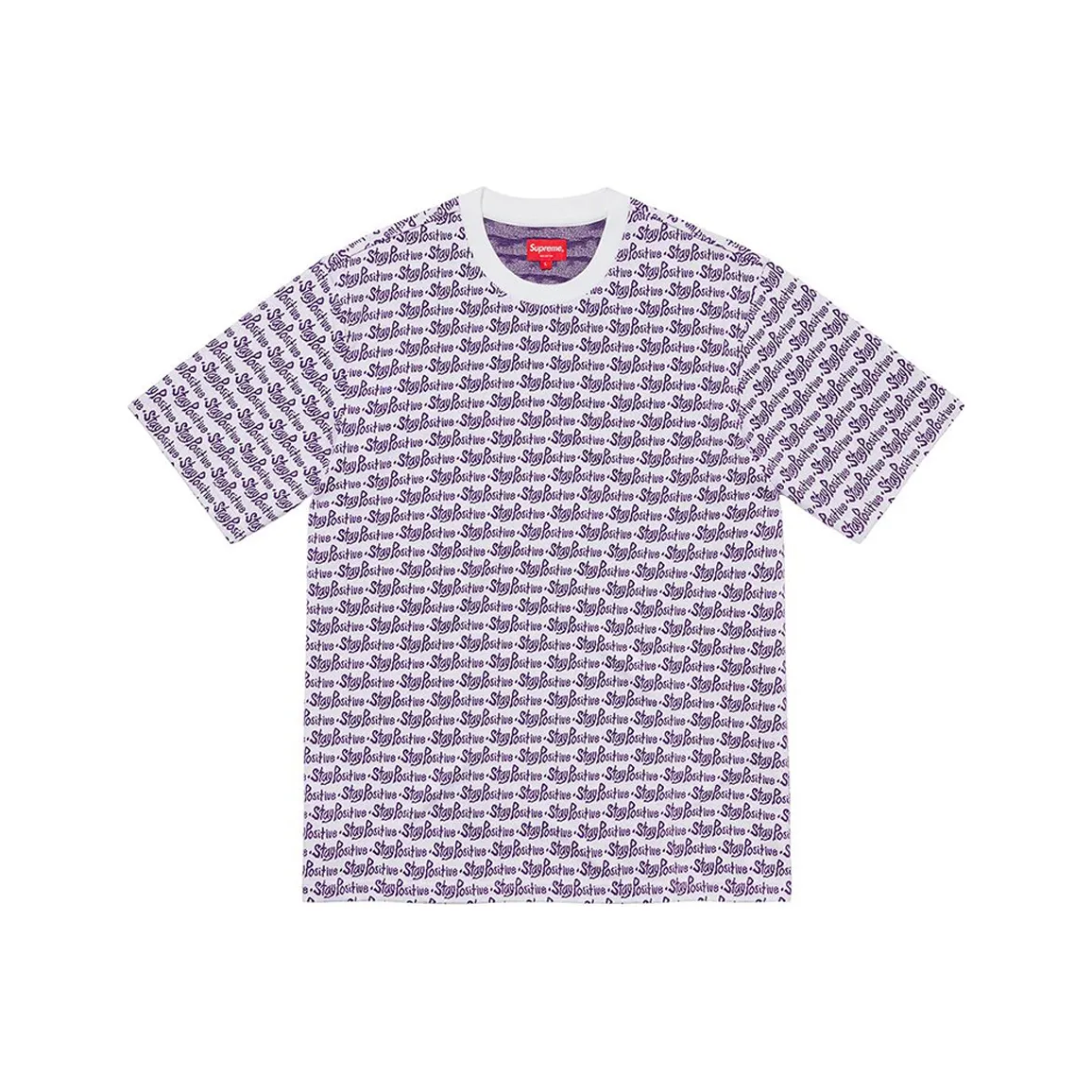 Supreme Stay Positive Jacquard S/S Top