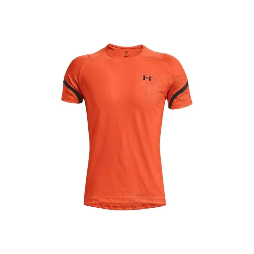 Under Armour RUSH T-Shirt Мужская Апельсин