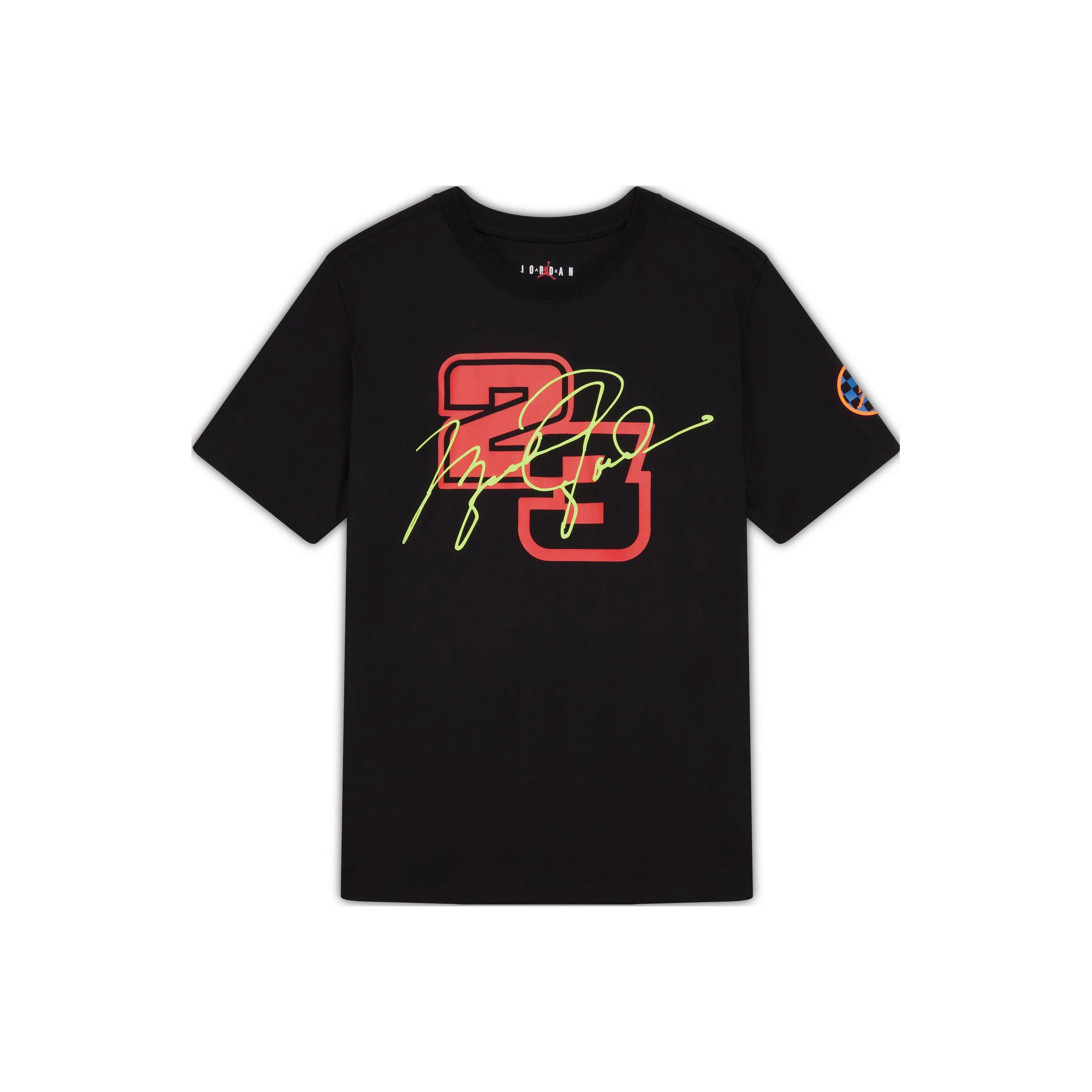 Джордан Numeric Printing T-Shirt Мужской Черный