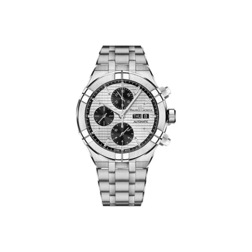 MAURICE LACROIX Механические Мужские Часы Movement 44 мм Белые