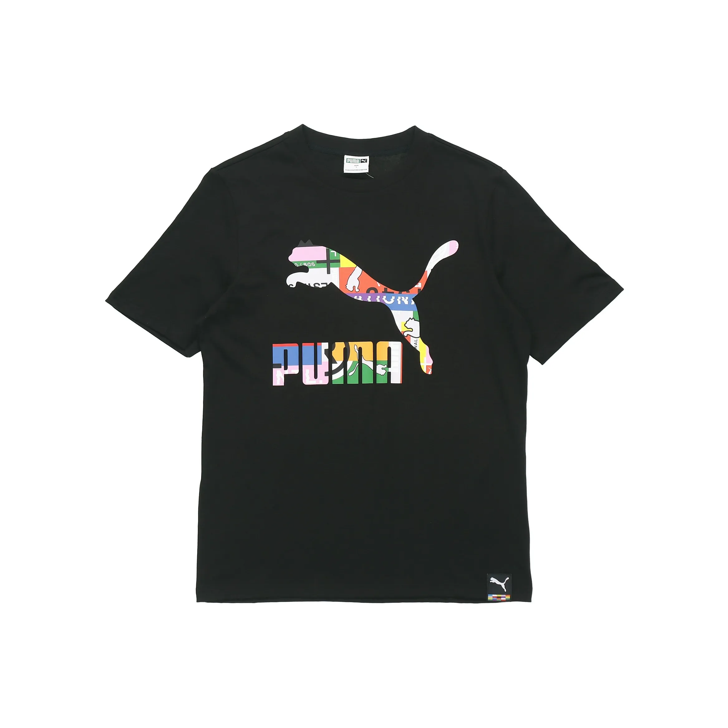 PUMA Мужская черная футболка