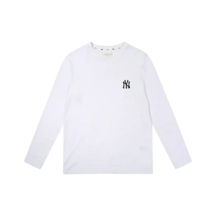 MLB Straight Long Sleeved T Shirt Unisex White
