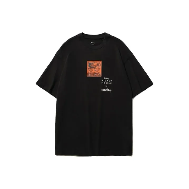 LiNing x Disney T-Shirt Мужской Черный