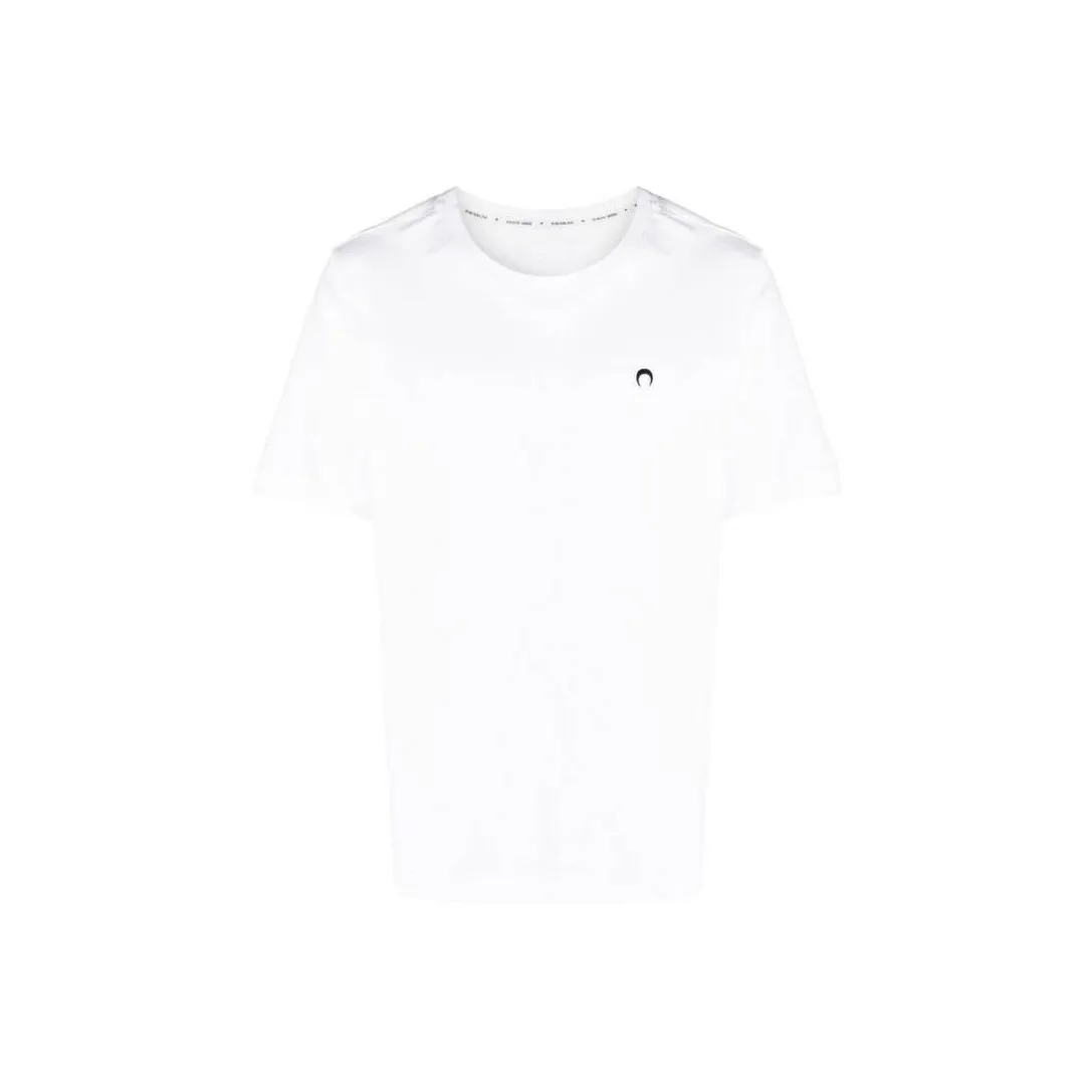 Marine Serre Белая Мужская T-Рубашка